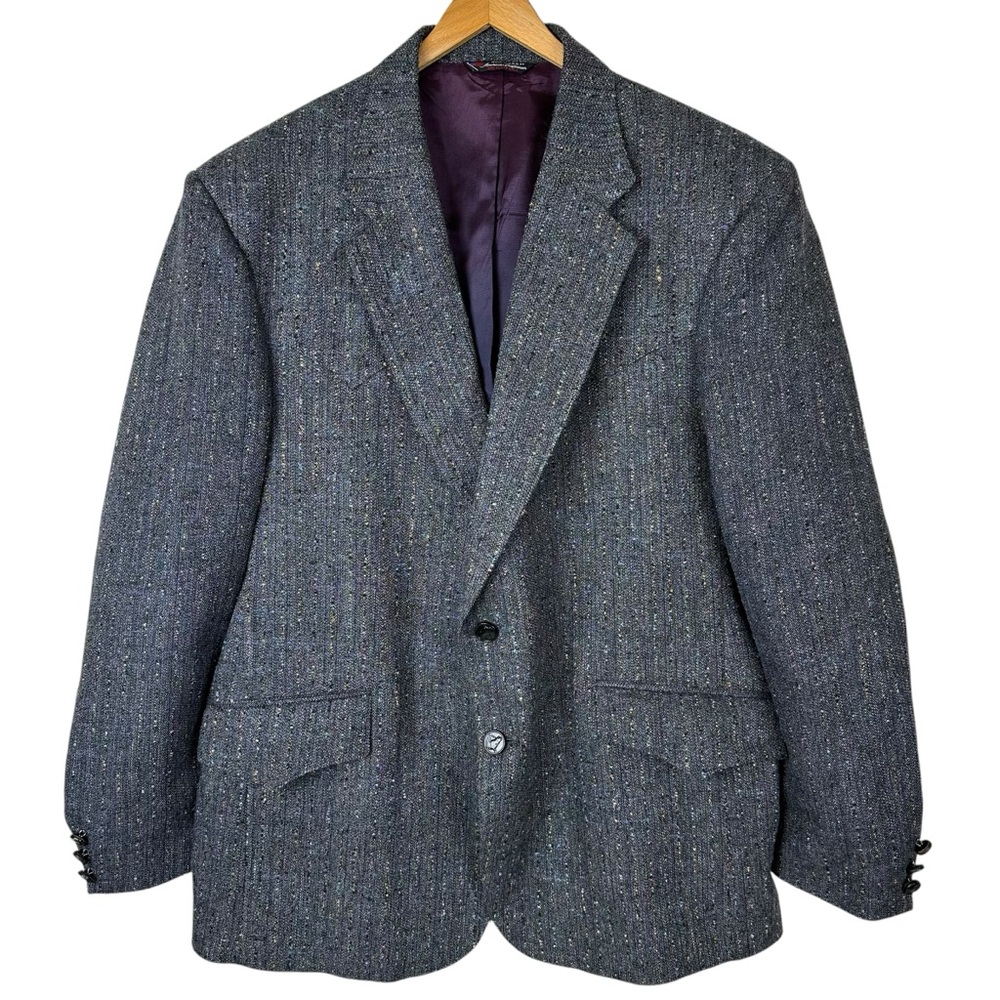 Vintage Larry Mahan Cowboy Collection Western Tweed Blazer